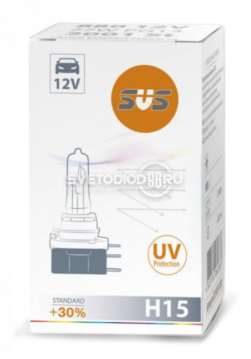SVS Standard +30% H15 15/55W - 0