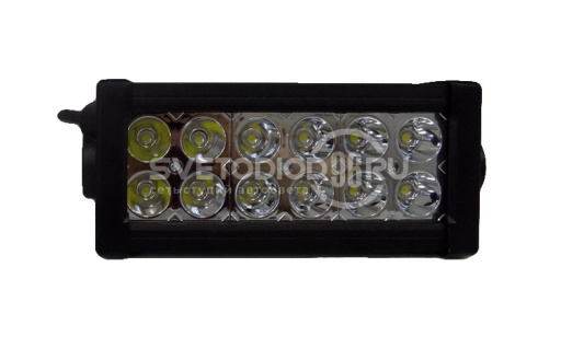 Светодиодная фара-балка EL-36W 12 LED CREE х 3W, 36W, направленный свет, 9-32V в Казани - 0