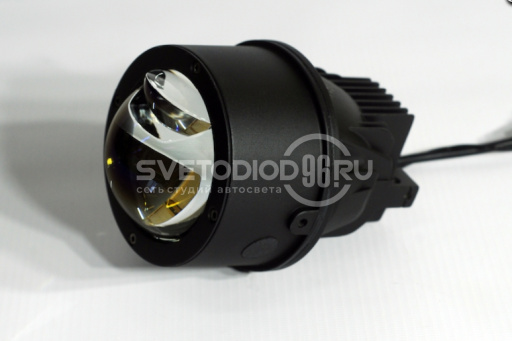 Би-светодиодные противотуманные линзы LED FOG Lens F-PRO LASER 3,0", 5000K - 0