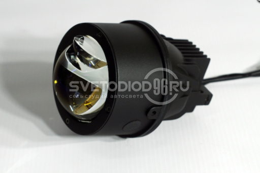 Би-светодиодные противотуманные линзы LED FOG Lens F-PRO LASER 3,0", 5000K в Казани - 0